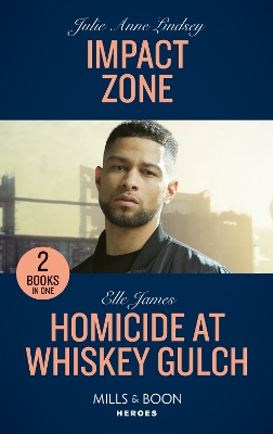 Book cover for Impact Zone / Homicide At Whiskey Gulch