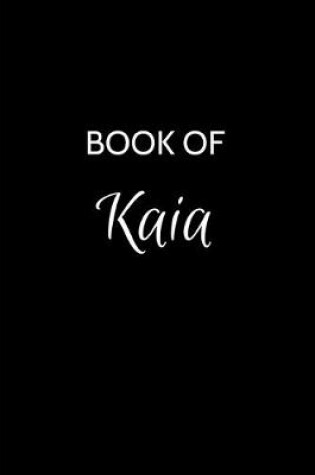 Cover of Book of Kaia