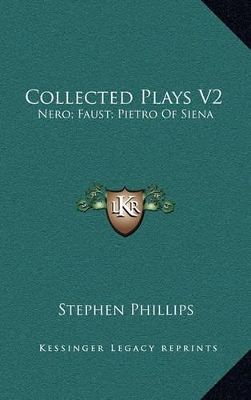 Book cover for Collected Plays V2