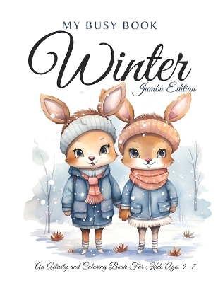 Book cover for My Busy Book Winter Jumbo Edition