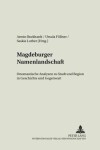 Book cover for Magdeburger Namenlandschaft