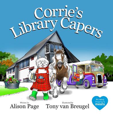 Book cover for Corrie's Library Capers