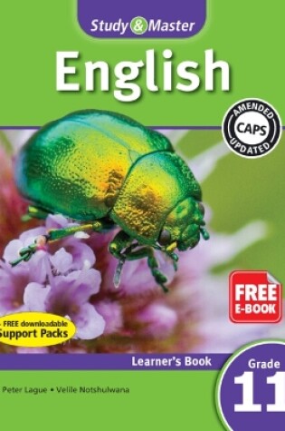 Cover of Study & Master English FAL Learner's Book Grade 11