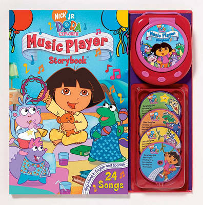 Book cover for Nick JR. Dora the Explorer Music Player and Storybook