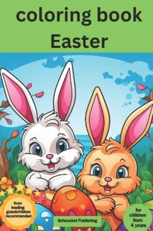 Cover of Easter coloring book