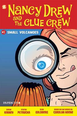 Book cover for Nancy Drew and the Clue Crew #1: Small Volcanoes