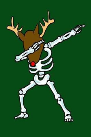 Cover of Dabbing Skeleton With Reindeer Head