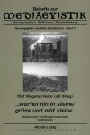 Book cover for "...Wurfen Hin in Steine/Groze Und Niht Kleine..."