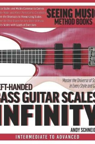 Cover of Left-Handed Bass Guitar Scales Infinity