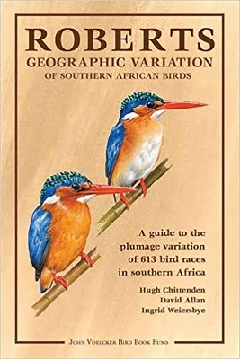 Book cover for Roberts geographic variation of Southern African Birds