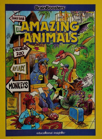 Book cover for Brain Boosters-Amazing Animals