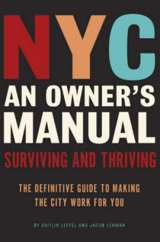 Cover of NYC: an Owner's Manual