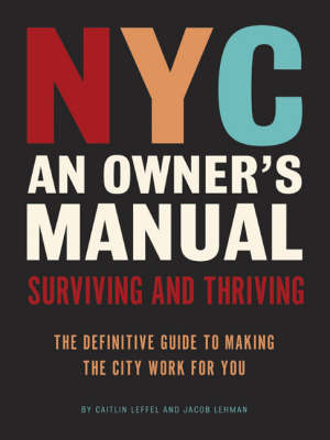 Book cover for NYC: an Owner's Manual