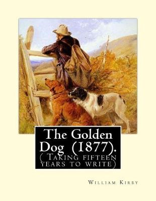 Book cover for The Golden Dog (1877). By