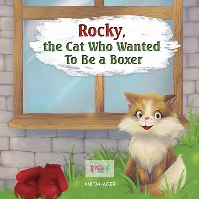 Book cover for Rocky the cat who wanted to be a boxer