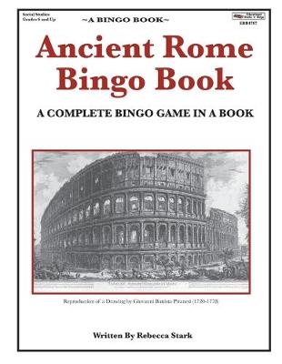 Book cover for Ancient Rome Bingo Book