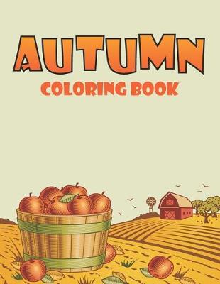 Book cover for Autumn coloring book