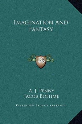 Book cover for Imagination and Fantasy