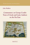 Book cover for SAA 05 Commentary on George Coedes' Texts of Greek and Latin Authors on the Far East