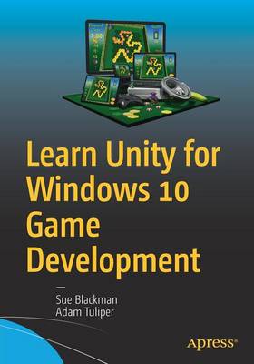 Book cover for Learn Unity for Windows 10 Game Development