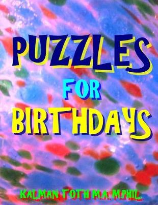 Book cover for Puzzles for Birthdays