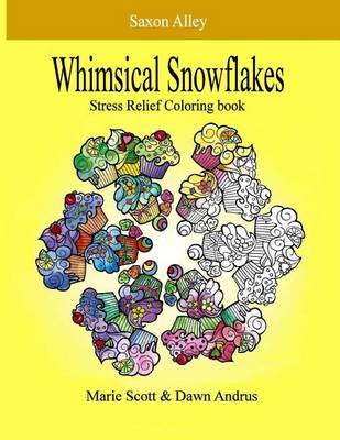 Book cover for Whimsical Snowflakes