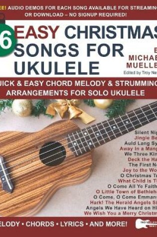 Cover of 16 Easy Christmas Songs for Ukulele