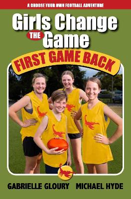 Book cover for Girls Change the Game  First Game Back