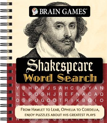 Cover of Brain Games - Shakespeare Word Search