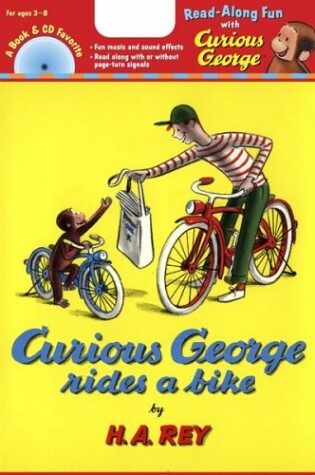 Cover of Curious George Rides a Bike Book & CD