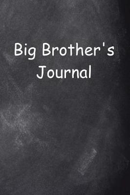 Cover of Big Brother's Journal Chalkboard Design