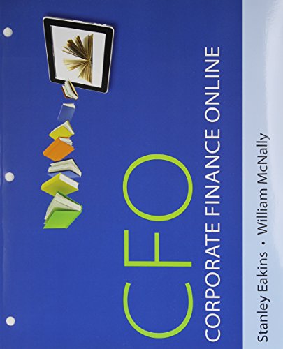 Book cover for Corporate Finance Online -- Print Offer