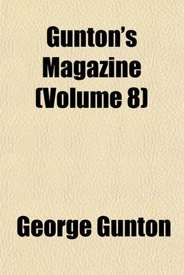 Book cover for Gunton's Magazine (Volume 8)