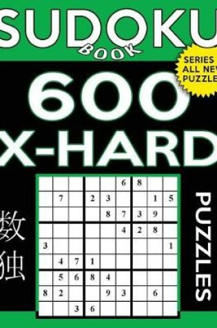 Cover of Sudoku Book 600 Extra Hard Puzzles