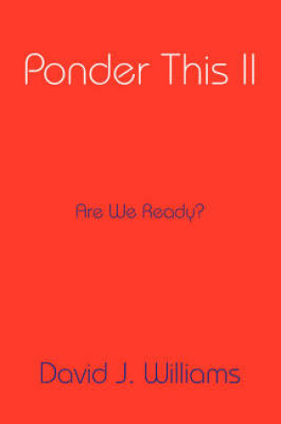 Cover of Ponder This II