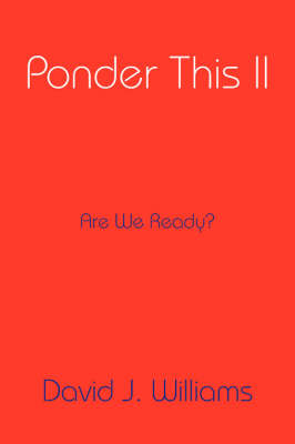 Book cover for Ponder This II
