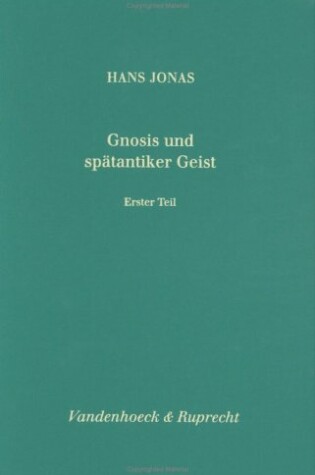 Cover of Die Mythologische Gnosis