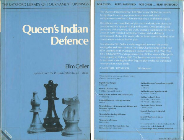 Book cover for Queen's Indian Defence