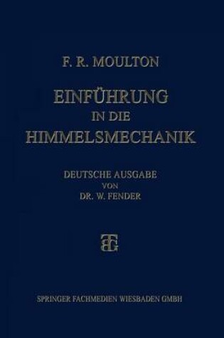 Cover of Einführung in die Himmelsmechanik