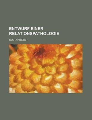 Book cover for Entwurf Einer Relationspathologie