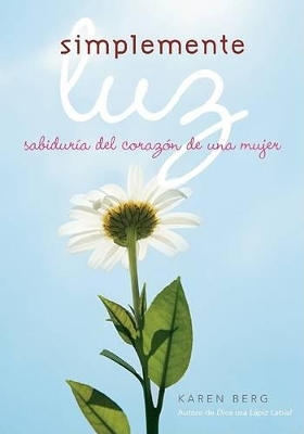 Book cover for Simplemente Luz
