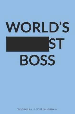 Cover of World's Blank Boss