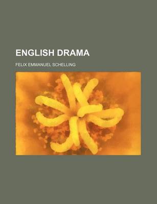 Book cover for English Drama