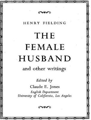 Book cover for The Female Husband