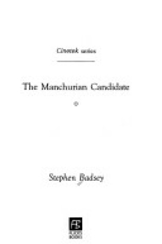 Cover of "Manchurian Candidate"
