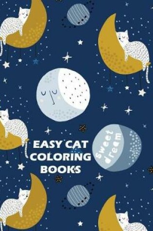 Cover of Easy Cat Coloring Books