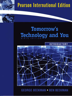 Book cover for Tomorrow's Technology and You, Introductory