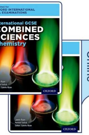 Cover of International GCSE Combined Sciences Chemistry for Oxford International AQA Examinations