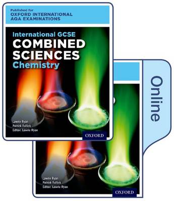 Book cover for International GCSE Combined Sciences Chemistry for Oxford International AQA Examinations