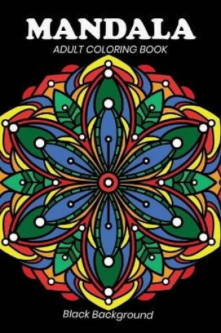 Cover of Mandala adult coloring book